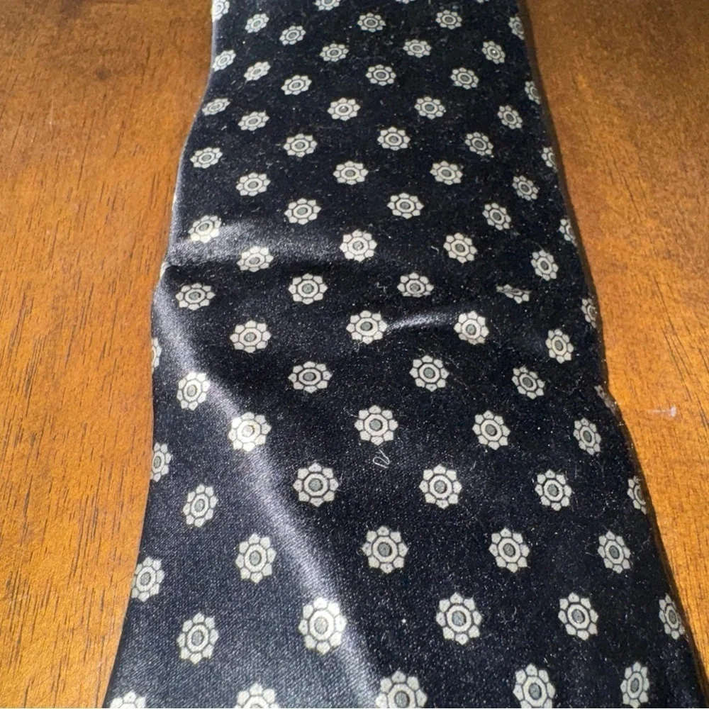 Vintage Lot of 2 Oscar de la Renta 100% Silk Mens Necktie Ties Couture